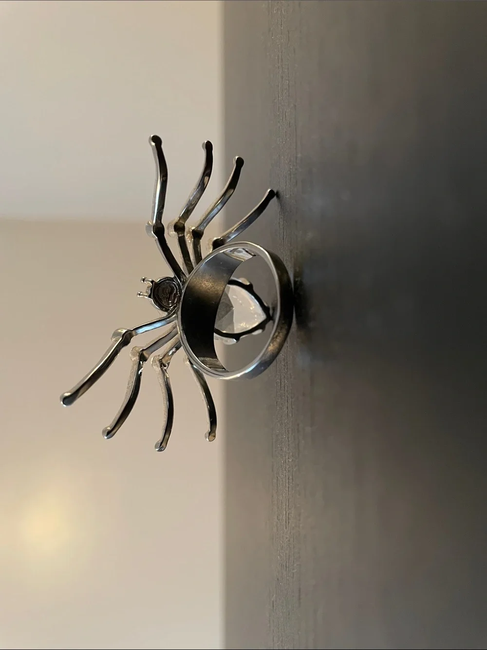 Silver spider ring - Picture 3 of 6